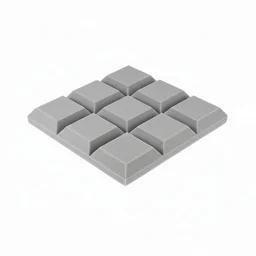 URBAN-X Acoustic Foams Acoustic Panels 12″×12″×2″ Thick | HIGH DENSITY Acoustic Foams for Echo Reduction & Sound Proofing - Set of 18, Stone White, Cadbury Acoustic Foam Self Adhesive