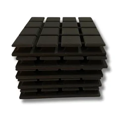Urban-X URBAN-X Turbo Soundproofing Studio Acoustic Foam 1'x1' - 2 Inches 50D High Density, Soundproof Foam, Noise Reduction Panels, Echo Absorption - Set of 36, Black