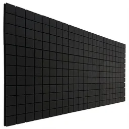 URBAN-X Acoustic Foams Acoustic Panels 12″×12″×2″ Thick | HIGH DENSITY Acoustic Foams for Echo Reduction & Sound Proofing - Set of 18, Black, Turbo Acoustic Foam Self Adhesive