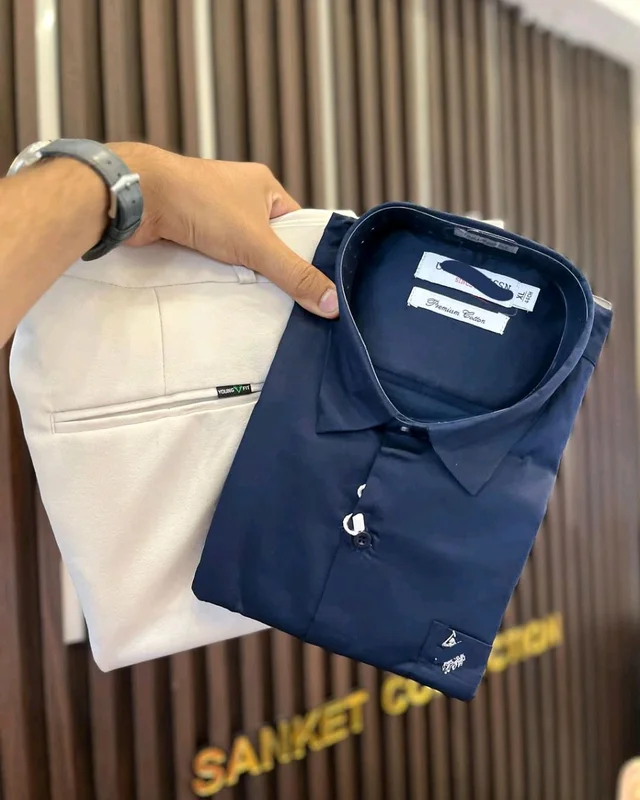 Premium Shirt / Pant Combo For Men's Wear - 28, M-38