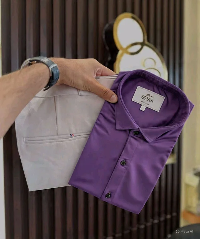 Premium Shirt / Pant Combo For Men's Wear - 30, S-36
