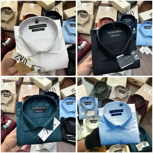Zara Men's Premium Shirt Combo - XL- 42