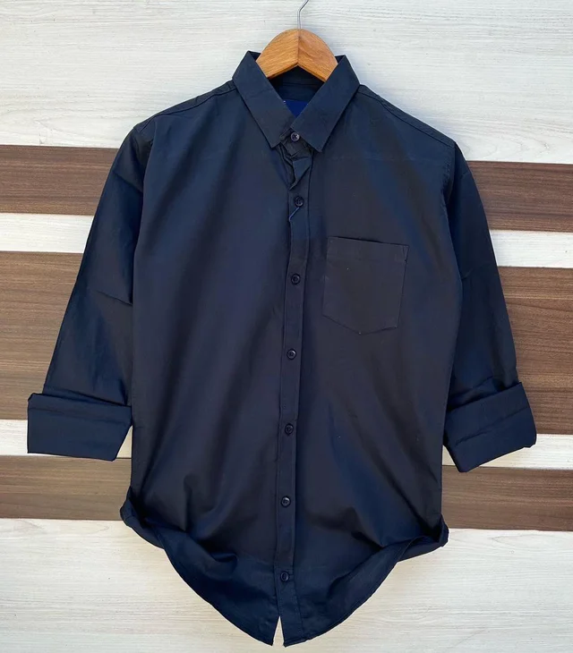 Jais Fashion Plain Shirt Combo (Pack of 4) - L-40