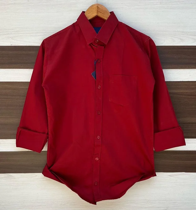 Jais Fashion Plain Shirt Combo (Pack of 4) - L-40