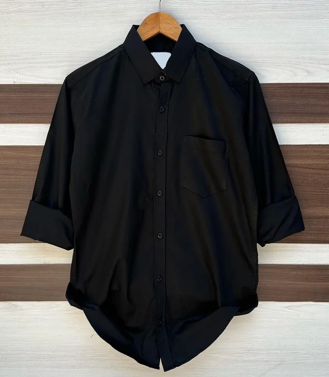 Jais Fashion Plain Shirt Combo (Pack of 4) - L-40