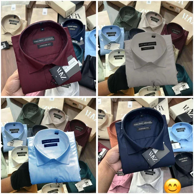 Zara Men's Premium Shirt Combo - XL- 42