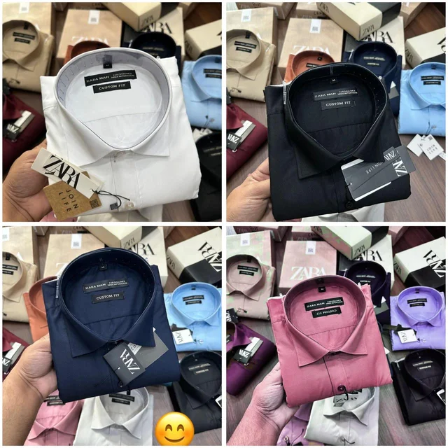 Zara Men's Premium Shirt Combo - M- 38