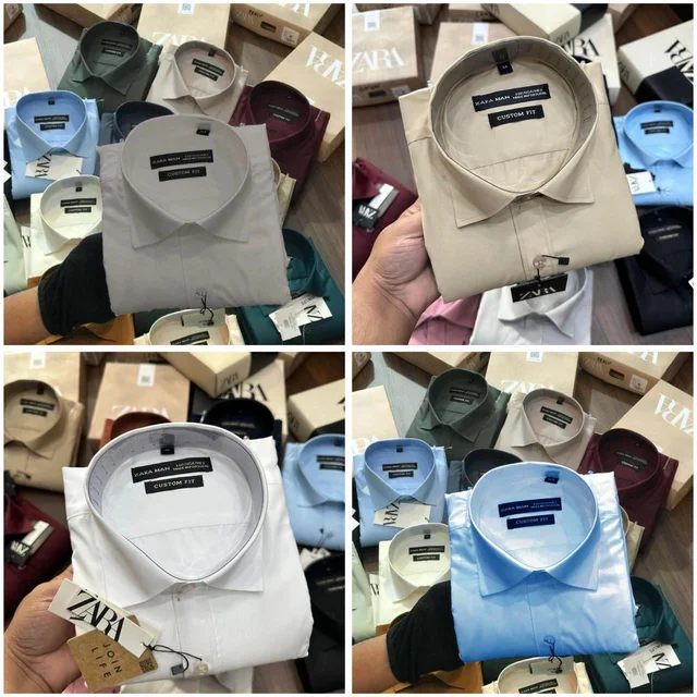 Zara Men's Premium Shirt Combo - L- 40