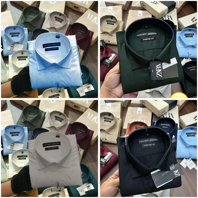 Zara Men's Premium Shirt Combo - M- 38