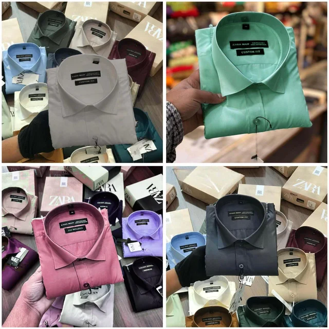 Zara Men's Premium Shirt Combo - M- 38