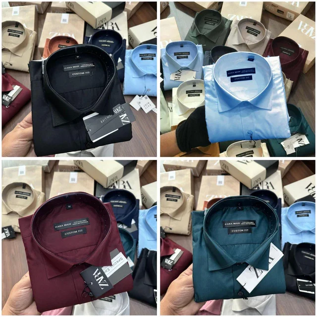 Zara Men's Premium Shirt Combo - XXL- 44