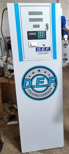 DEF Dispenser White Colour with Printer High Accuracy, Heavy Duty Big Size (Without LM) - Big Size, White