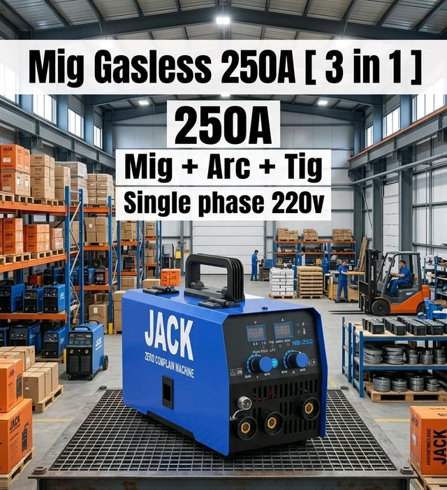 Mig 250 Gasless 3 In 1
