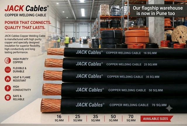 Copper Welding Cable 25sqmm - 15mtt