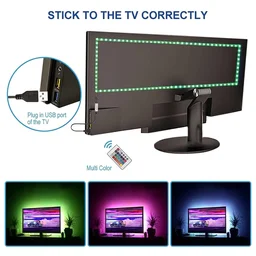 3M RGB LED Strip Lights, LED Mood Lights (1 Set) BX13460
