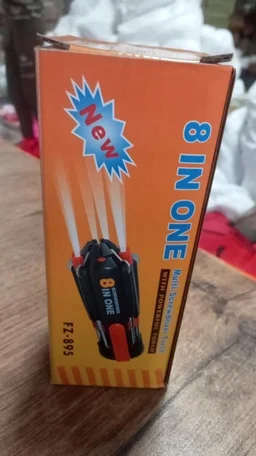 8 in 1 Multi-Function Screwdriver Kit with LED Portable Torch BX0427