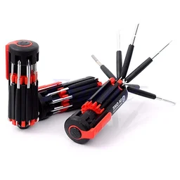 8 in 1 Multi-Function Screwdriver Kit with LED Portable Torch BX0427