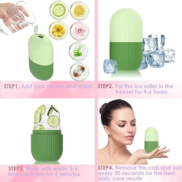 Beauty Ice Roller for Face & Eye Massager (Reusable) BX1224
