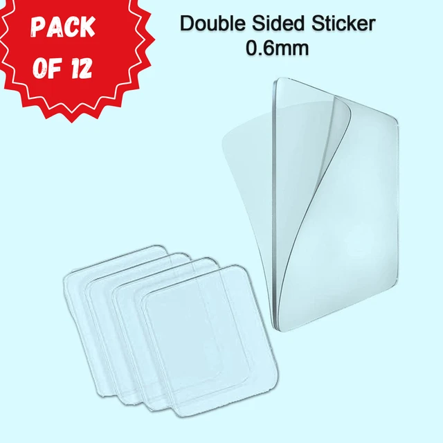 Strong Double-Sided Nano Adhesive Tape – Waterproof & Removable Pack of 12 BX1777