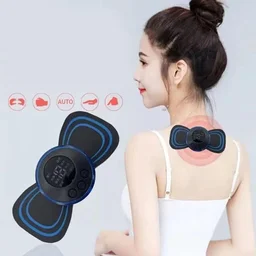 Portable USB Neck Massager Electric Neck Massager Automatic Massage Enhancer Mini Cervical Massager EMS BX6204