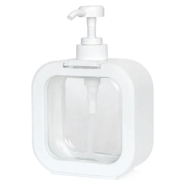 Snap sink Dispenser Plastic Clear Empty Pump Lotion Bottles (1 Set) BX6870