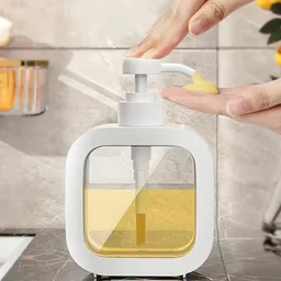 Snap sink Dispenser Plastic Clear Empty Pump Lotion Bottles (1 Set) BX6870