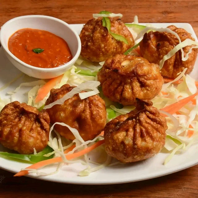 Veg Fried Momos