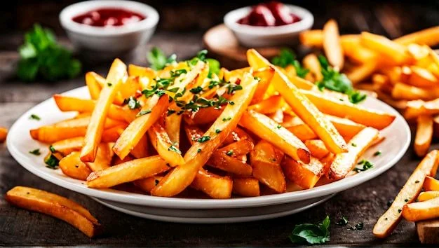 Crazy Fries With Sauce
