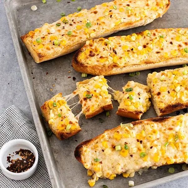 OB Cheese Corn Garlic Bread 