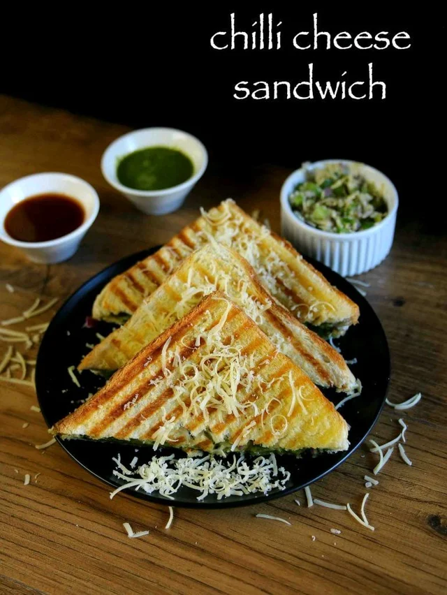 Chilli Garlic Cheese Sandwich