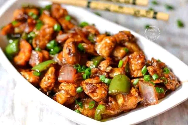 Mushroom Chilli 