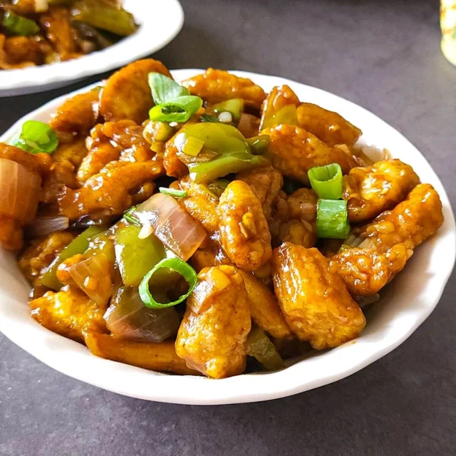 Baby Corn Chilli 