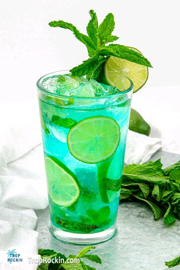 Blue Curacao Mojito 