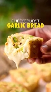 Cheese Bust Garlic Bread 