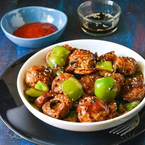 Mushroom Chilli 