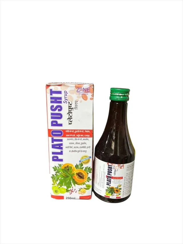 Platopusht Syrup – Ayurvedic Immunity & Energy Booster for Adults & Children | Natural Herbal Health Tonic