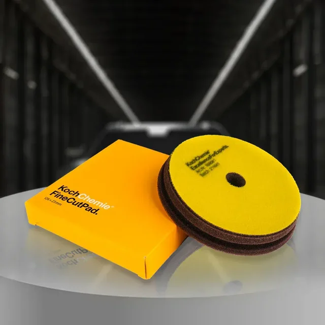 Koch-Chemie Fine Cut Pad Yellow 126x23 mm (5”) -