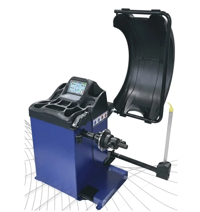 BLUE - POINT LCD Wheel Balancer -3d