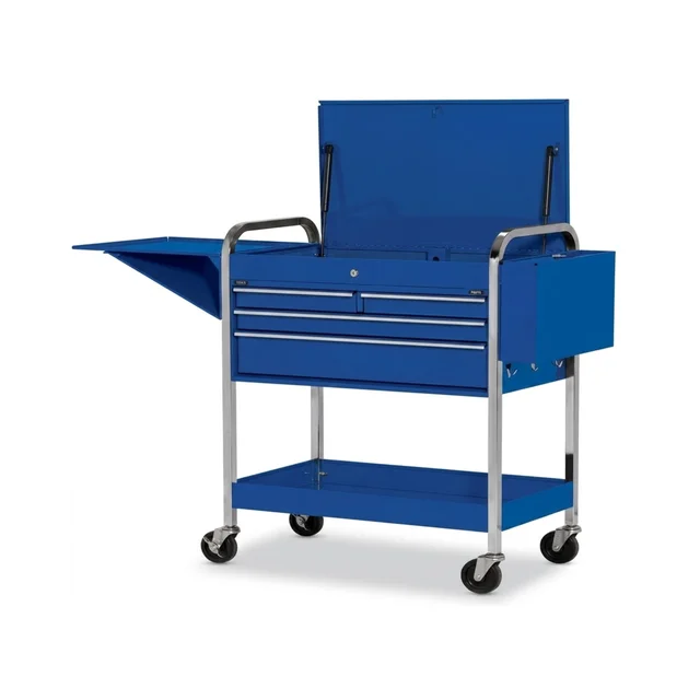 KRBC7TDPCM 4 Drawers Flip-Top Roll Cart.