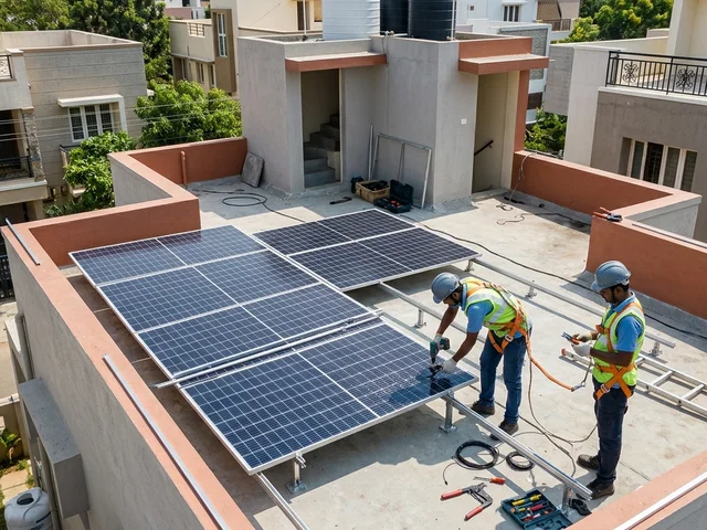 Residential Solar Panel Installation – Hyderabad