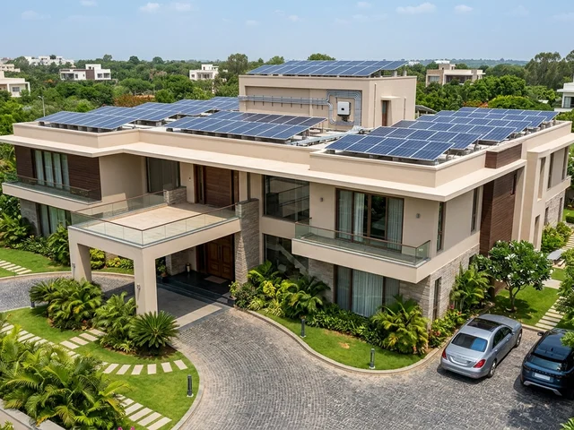 Solar Installation for Villas – Hyderabad