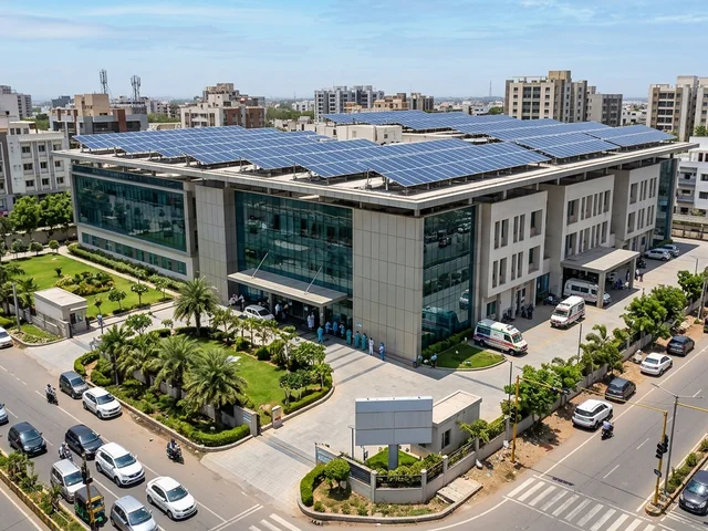 Solar Installation for Hospitals