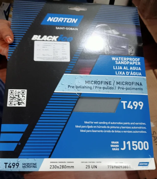 Norton-Saint Gobain BWP75 Water Proof Sheet # 1500 (N) -