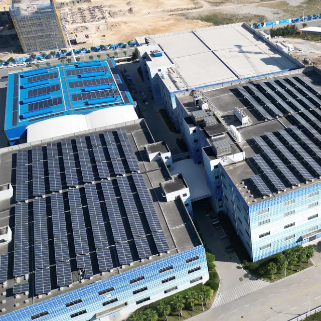 Industrial Rooftop Solar Installation