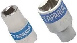 TAPARIA Socket BI-HEX 1/2" SQ Drive 9mm Taparia