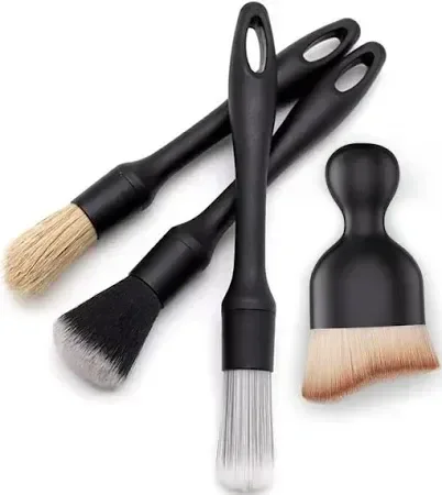 OTHER BRAND Car Clean Brush Set 4 Pcs