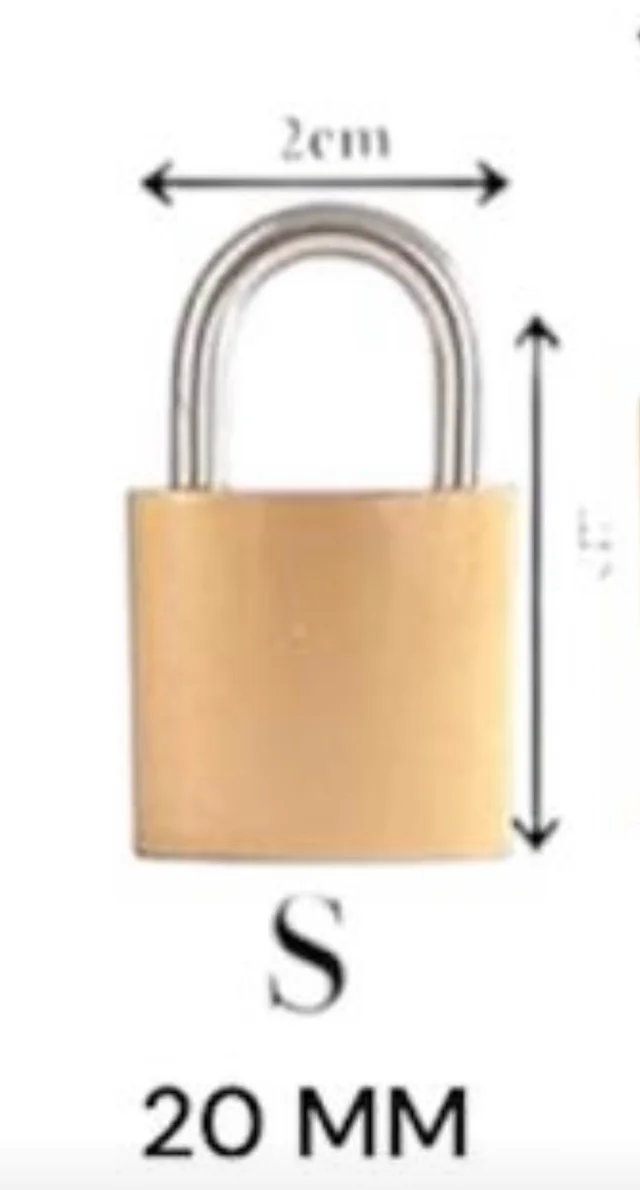 Brass Lock 20 Mm