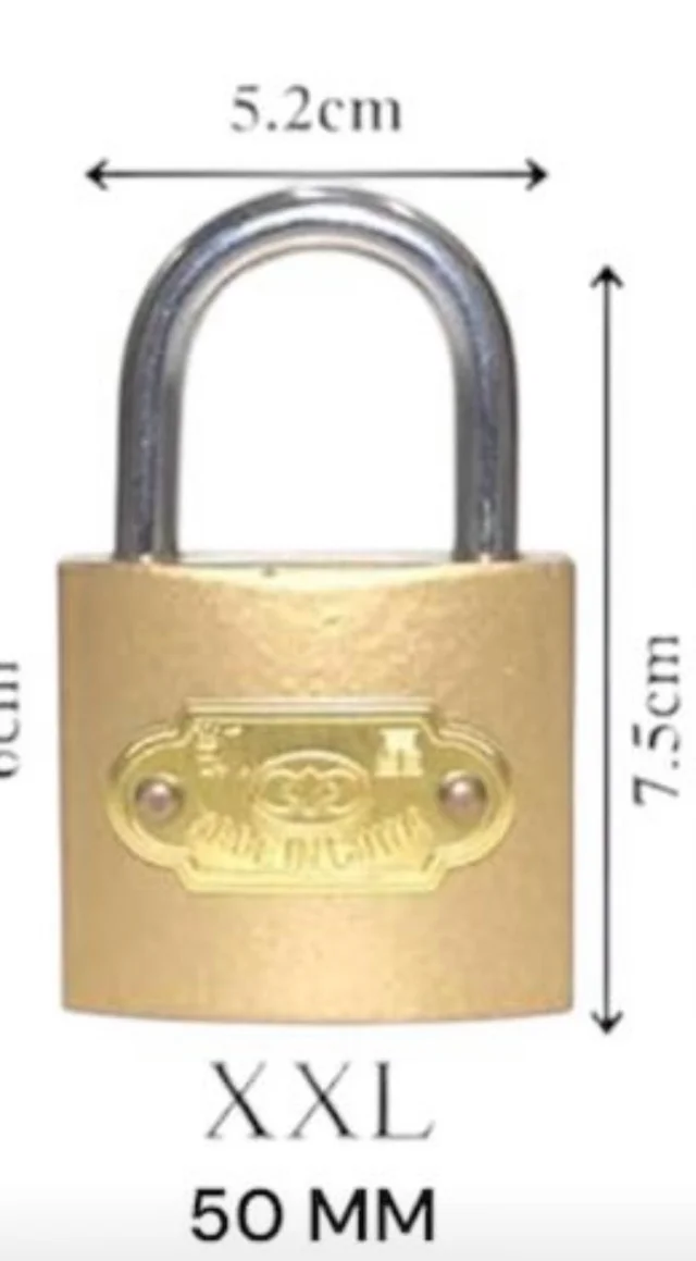 Brass Lock 50 Mm
