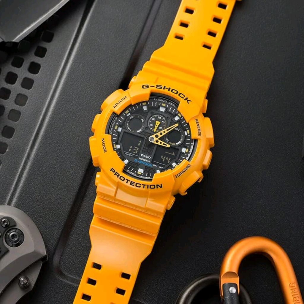 G-SHOCK_ ANALOG-DIGITAL WATCH For Men GA-100A-9A
