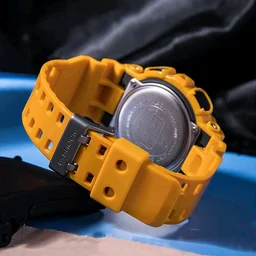 G-SHOCK_ ANALOG-DIGITAL WATCH For Men GA-100A-9A - Yellow